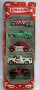 MATCHBOX CHRISTMAS 2019 Diecast 5-Pack GREAT CONDITION 1/64TH MINI COOPER - Picture 1 of 2