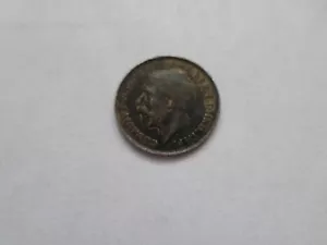 Nice 1919 England Great Britain 3 Pence KM# 813 Silver! - Picture 1 of 3