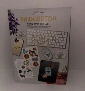 Bridgerton Gadget Desktop Keyboard Stickers Decals Reusable Removable Set NEW Pk - Picture 1 of 10