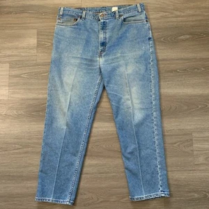 Vintage Levi's 540 Jeans Mens 38x29 Flex Brown Tab Straight Leg Denim USA Made - Picture 1 of 15