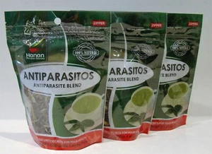 Antiparasito Hierba (Lombrisan,D'parasitan Herb) 3 Bags (40 grs) (Hanan) - Picture 1 of 1