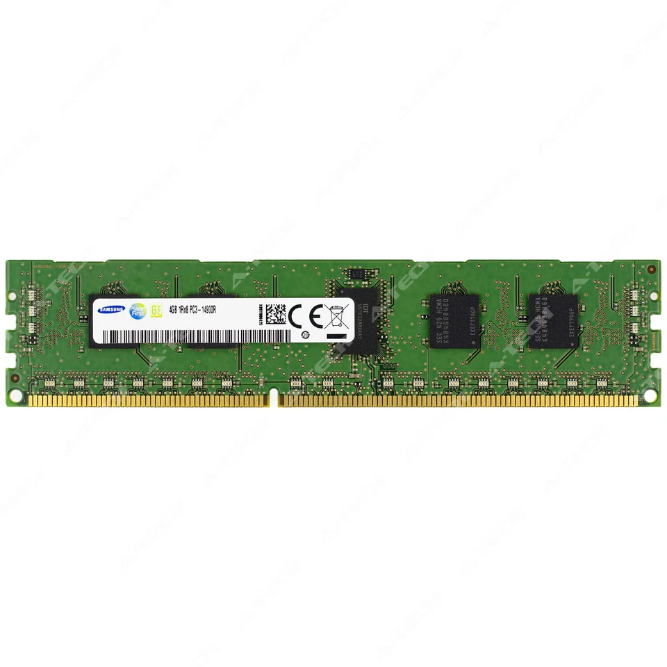 Samsung 4GB DDR3-1866 RDIMM M393B5173QH0-CMA Server Memory RAM - Image 1 of 2