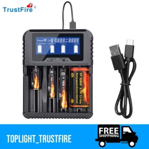 Trustfire TR020 4 Slot Battery Charger Smart Charging For Rechargeable Batteries - Picture 1 of 13