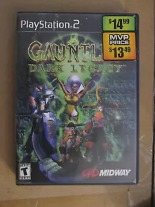 Gauntlet Dark Legacy PS2 Playstation 2 Midway CIB - Picture 1 of 1