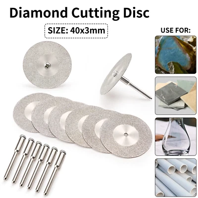 40mm Diamond Cutting Wheel with Shanks Set Stone Cutting Tools For Marble Tile - Image 1 of 4