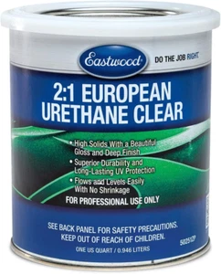 2:1 Urethane UV Resistant Super Durability Clear Coat Quart 150 SQ FT - Picture 1 of 12