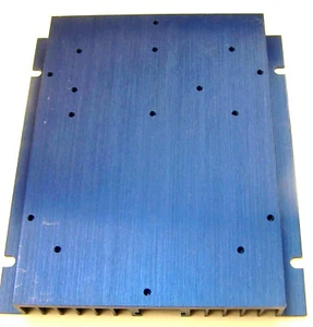 1 Large Flat Blue Aluminum Heat sink 8" H x 1" W x7" L NEW 05S98-00012 - Picture 1 of 6