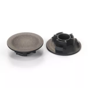 Recaro Backrest Recline Handwheel Knob Cover Cap Set Of 2 Black 360051 - Picture 1 of 2