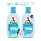 2X 100ml JOHNSON'S Baby Cologne Happy Soothe Cool Fresh Soft Castor Oil