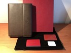 CARTIER Agenda Block Notes Pelle Cioccolato Brown Leather
