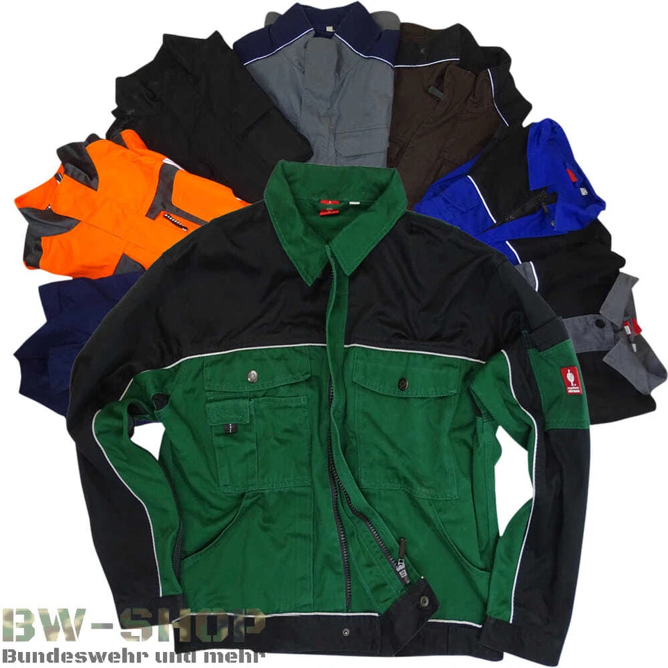 ENGELBERT STRAUSS ARBEITSJACKE GEBR. ARBEITSKLEIDUNG JACKE SCHUTZJACKE V. FARBEN - Bild 1 von 1