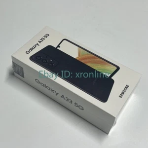 Samsung Galaxy A33 5G 6GB/128GB Dual SIM 48MP 6.4"Unlocked SmartPhone-New Sealed - Picture 1 of 22