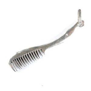 Vintage Charm Ciondolo Pendente in argento: PETTINE - COMB - Picture 1 of 2