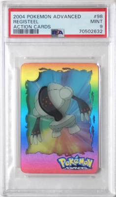 2004 Pokemon Advanced Action Cards #98 Registeel PSA 9 Card MINT! Rare Free Ship - Image 1 of 2
