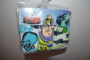 Disney Multi Character Boys Briefs 3 Pack Sizes 4 or 6 NIP - Picture 1 of 1
