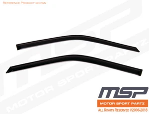 Visors Wind Deflector Out-Channel 2pcs For 02 03 04 05 Honda Civic SI Hatchback - Picture 1 of 6