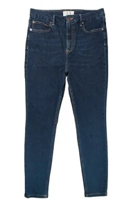 We The Free Jeans Tapered Leg High Rise Stretch Blue Womens 31x28 - Picture 1 of 12