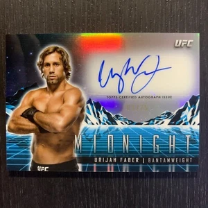 2024 Topps Midnight UFC Horizon Signatures Moonrise #HS-UFR Urijah Faber 03/25   - Picture 1 of 3