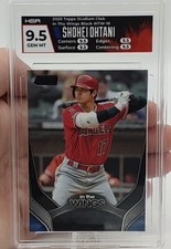 2020 Topps Stadium Club In the Wings Black 36/99 Shohei Ohtani HGA 9.5 GEM MINT