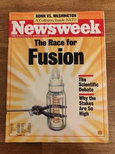 MAGAZINE - Newsweek May 8 1989 The Race For Fusion The Scientific Debate - Picture 1 of 2