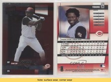 2002 Donruss Best of Fan Club National Convention Embossing /5 Dmitri Young #34