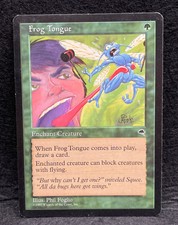 Magic The Gathering TCG, Frog Tongue, Tempest Set, Regular, Common