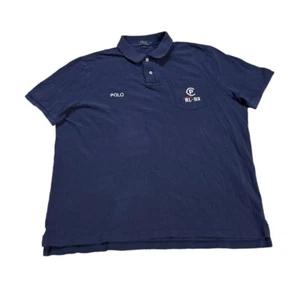 Polo Ralph Lauren Regatta Golf Polo Blue with Red and White Embroidery Size XL - Picture 1 of 8