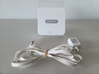 SONOS Connect Bridge - White - Power Adapter - LAN Cable - TESTED - Image 1 of 4