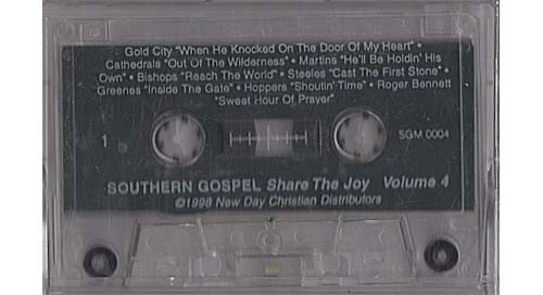 Southern Gospel : Share the Joy : Artist Sampler 4 ~ Cassette ~ Acceptable - Image 1 of 1