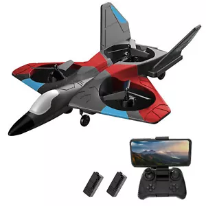 Avión de control remoto con cámara 4K 2.4G RC avión avión avión deslizante juguetes Q8H8 - Imagen 1 de 18