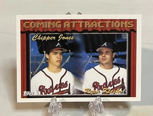 1994 Topps Chipper Jones / Ryan Klesko Atlanta Braves #777 S504 - Picture 1 of 2