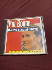 Pat Boone - Pat's Great Hits Music CD Compact Disc 1994 Vintage - Imagen 1 de 4