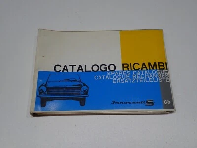 INNOCENTI 950 SPIDER CATALOGO PARTI DI RICAMBIO (S) - Immagine 1 di 4