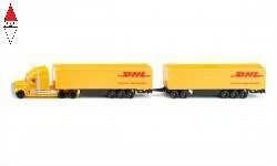 SIKU 1/87 DHL ROAD TRAIN - Immagine 1 di 1