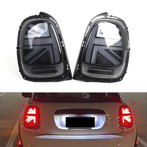 2pcs Grey Tail Lights Rear Lamps Brake Lamps For BMW Mini F55 F56 F57 2014-2021 - Picture 1 of 13