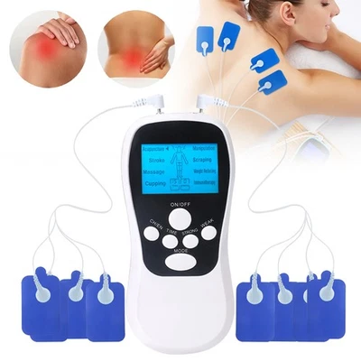 TENS Geräte Reizstromgerät 8 Modi Schmerztherapie Elektrotherapie Massage Geräte - Bild 1 von 4