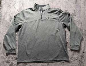 Under Armour Long Sleeve 1/4 Zip Pullover Women's Size XXL Gray - Picture 1 of 12