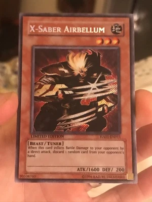 X-Saber Airbellum HA01-EN011 | LIMITED EDITION Secret Rare NM/M - Yu-Gi-Oh! TCG - Image 1 of 2