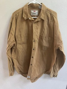Levi’s Distressed Jacke Button Down Hemd Herren XL Arbeit Bauernhof Freizeit - Bild 1 von 11