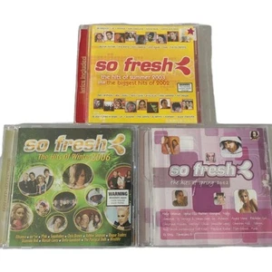 So Fresh CDs Bulk Lot x3 Country Pop Rock Dance R&B 00s Music Compilation Mixed - Picture 1 of 10