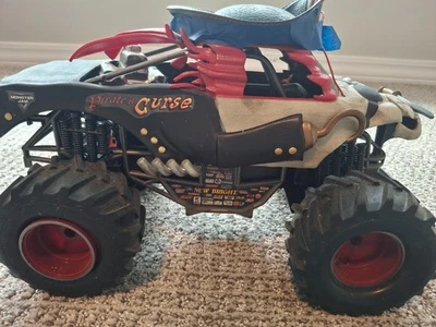 Pirates Curse RC Radio Control Truck Monster Jam New Bright For Parts or Repair - Image 1 of 4