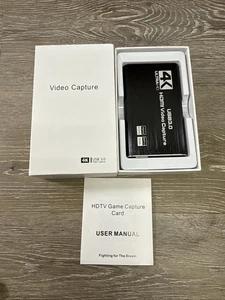 XIIXMASK Video Capture Card, Audio Video Capture Card, USB 3.0 Capture Card 4K - Picture 1 of 6