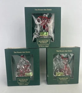 Ornamenti in cristallo Marquis Waterford serie Arca di Noè elefanti, leoni e scimmie - Foto 1 di 11