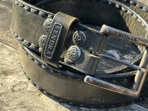 Cinturón Western Español Cuero Grueso Gris/Negro Genuino Sendra 8563 - Hecho a Mano - Imagen 1 de 9
