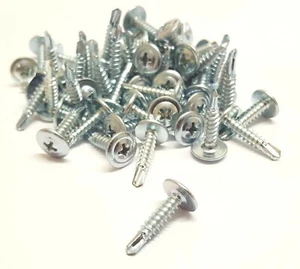 BAYPOLE SELBSTBOHRENDE/BLECHSCHRAUBEN WAFERKOPF uPVC ERKER BEFESTIGUNG  - Bild 1 von 4