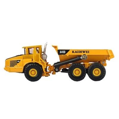  Super 1877 1:87 Volvo Excavator A40D Dumper Truck Vehicle Model Toy Gift - Image 1 of 2
