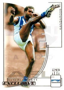 2002 NORTH MELBOURNE KANGAROOS AFL Card BYRON PICKETT Exclusive - Bild 1 von 3