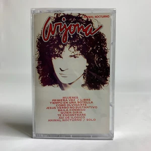 Ricardo Arjona Cassette Animal Nocturno 1993 USA Edition Mujeres Jesus Rare New - Picture 1 of 3
