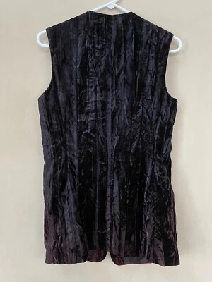 The Limited Collection Black Sleeveless Button Up Vest Women's Size XS BRAND NEW - Image 1 of 4