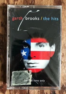 Garth Brooks The Hits New/Sealed Cassette Friends In Low Places Thunder Rolls! - Image 1 of 3